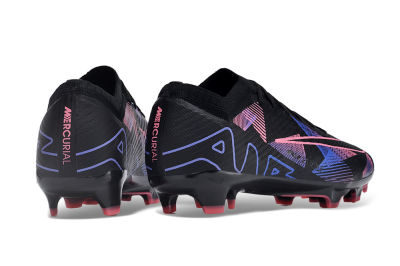 Nike Air Zoom Mercurial Vapor 15 Elite FG Football Boots - Black/Purple/Pink