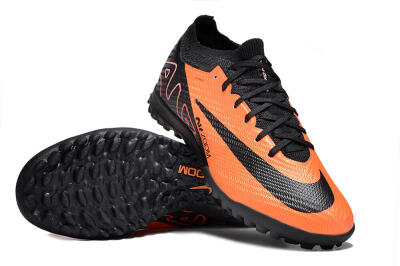 Nike Air Zoom Mercurial Vapor 15 Elite TF Football Shoes - Orange/Black