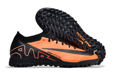 Nike Air Zoom Mercurial Vapor 15 Elite TF Football Shoes - Orange/Black