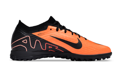 Nike Air Zoom Mercurial Vapor 15 Elite TF Football Shoes - Orange/Black