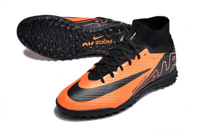 Nike Air Zoom Mercurial Superfly 9 Elite TF Football Shoes - Orange/Black