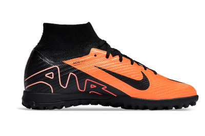 Nike Air Zoom Mercurial Superfly 9 Elite TF Football Shoes - Orange/Black