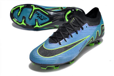 Nike Air Zoom Mercurial Vapor 15 Elite FG Football Boots - Blue/Black/Yellow