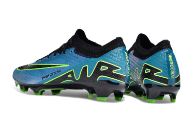 Nike Air Zoom Mercurial Vapor 15 Elite FG Football Boots - Blue/Black/Yellow