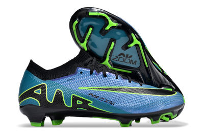 Nike Air Zoom Mercurial Vapor 15 Elite FG Football Boots - Blue/Black/Yellow