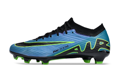 Nike Air Zoom Mercurial Vapor 15 Elite FG Football Boots - Blue/Black/Yellow