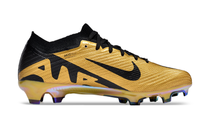 Nike Air Zoom Mercurial Vapor 15 Elite FG Football Boots - Gold/Black