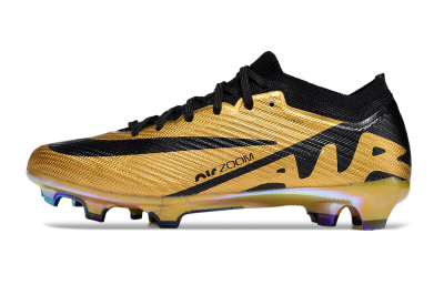 Nike Air Zoom Mercurial Vapor 15 Elite FG Football Boots - Gold/Black