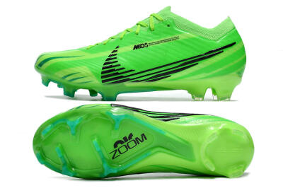 Nike Air Zoom Mercurial Vapor 15 Elite FG Football Boots - Green/Yellow/Black