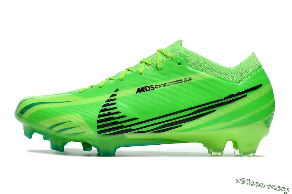 Nike Air Zoom Mercurial Vapor 15 Elite FG Football Boots - Green/Yellow/Black 3