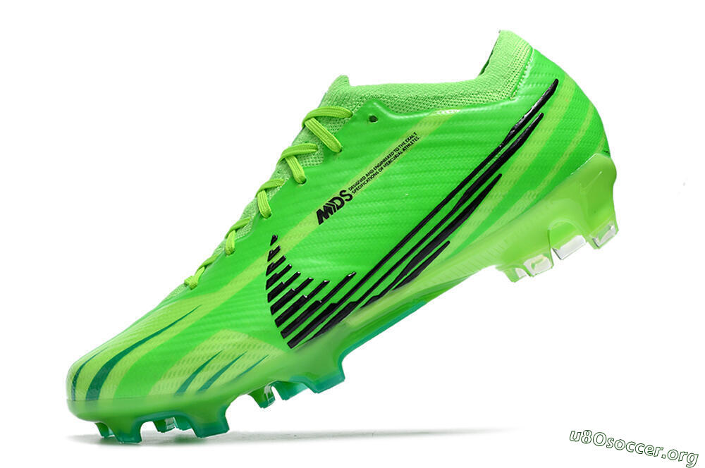 Nike Air Zoom Mercurial Vapor 15 Elite FG Football Boots - Green/Yellow/Black 5