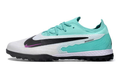 Nike Phantom GX Elite TF Football Shoes - White/Jade/Black/Purple