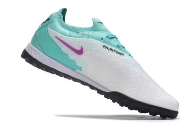 Nike Phantom GX Elite TF Football Shoes - White/Jade/Black/Purple