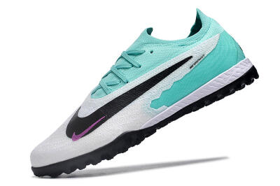 Nike Phantom GX Elite TF Football Shoes - White/Jade/Black/Purple