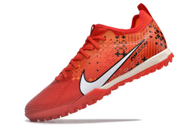 Nike Air Zoom Mercurial Vapor 15 Pro TF Football Shoes - Red/White/Black