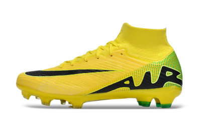 Nike Air Zoom Mercurial Superfly 9 Elite FG Football Boots - Yellow/Black/Green