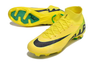 Nike Air Zoom Mercurial Superfly 9 Elite FG Football Boots - Yellow/Black/Green