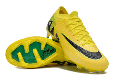 Nike Air Zoom Mercurial Vapor 15 Elite FG Football Boots - Yellow/Black/Green