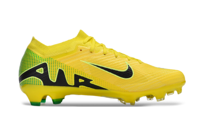 Nike Air Zoom Mercurial Vapor 15 Elite FG Football Boots - Yellow/Black/Green
