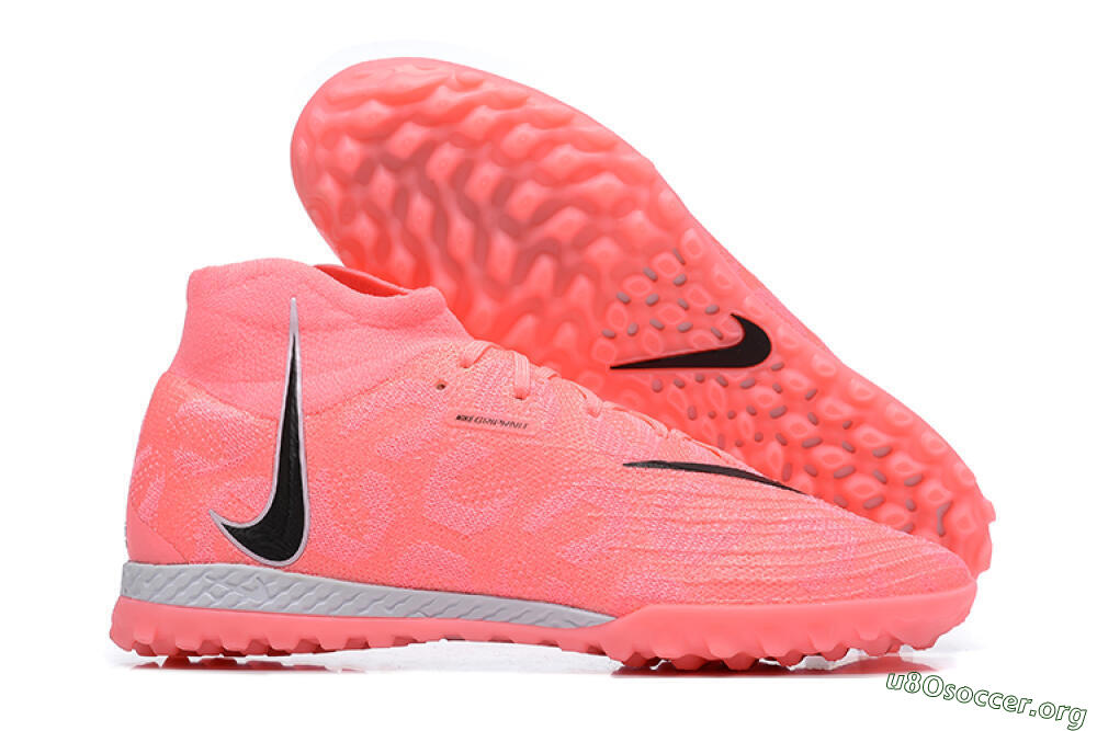 Nike Phantom Luna Elite TF Football Shoes - Pink/Black/White 2