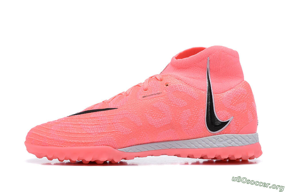 Nike Phantom Luna Elite TF Football Shoes - Pink/Black/White 3