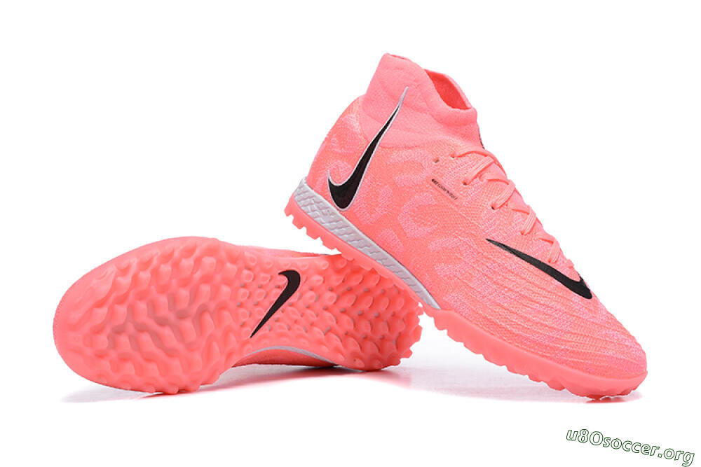 Nike Phantom Luna Elite TF Football Shoes - Pink/Black/White 4