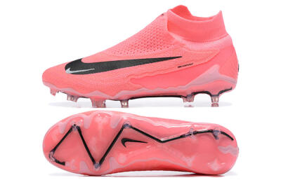Nike Phantom GX Elite DF Link FG Football Boots - Pink/Black/White