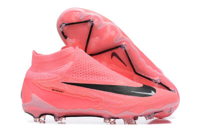 Nike Phantom GX Elite DF Link FG Football Boots - Pink/Black/White