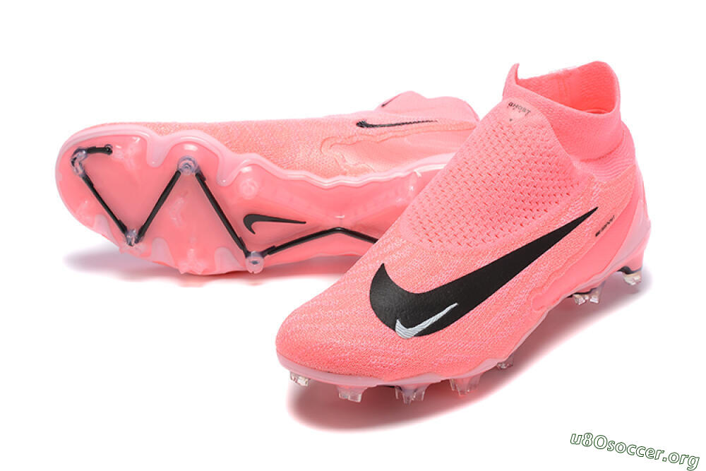 Nike Phantom GX Elite DF Link FG Football Boots - Pink/Black/White 0