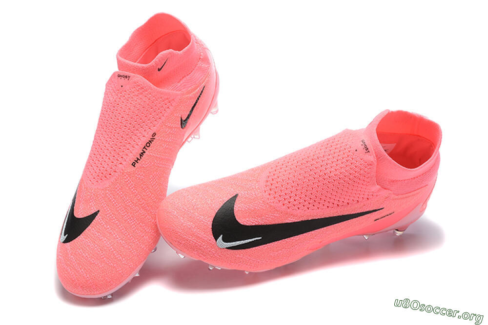Nike Phantom GX Elite DF Link FG Football Boots - Pink/Black/White 6