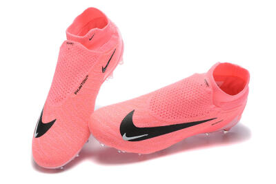 Nike Phantom GX Elite DF Link FG Football Boots - Pink/Black/White