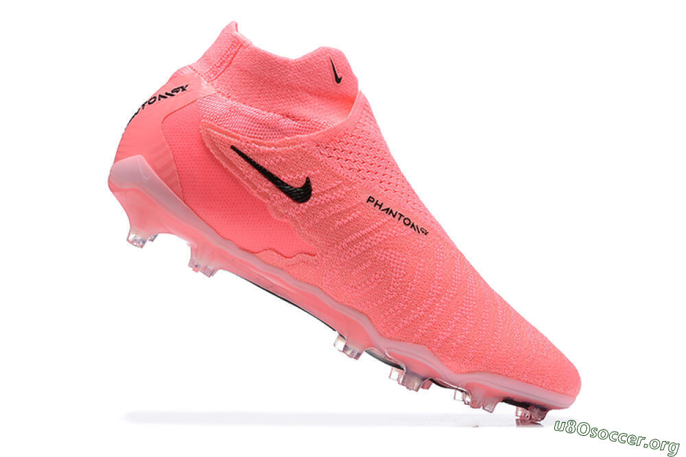 Nike Phantom GX Elite DF Link FG Football Boots - Pink/Black/White 7