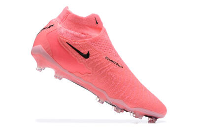 Nike Phantom GX Elite DF Link FG Football Boots - Pink/Black/White
