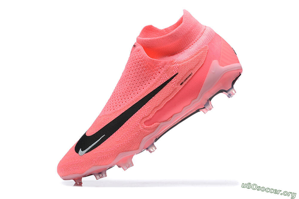 Nike Phantom GX Elite DF Link FG Football Boots - Pink/Black/White 8