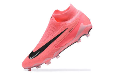 Nike Phantom GX Elite DF Link FG Football Boots - Pink/Black/White