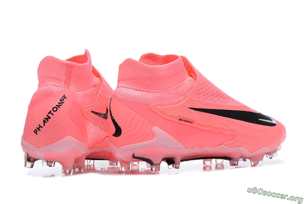 Nike Phantom GX Elite DF Link FG Football Boots - Pink/Black/White 9
