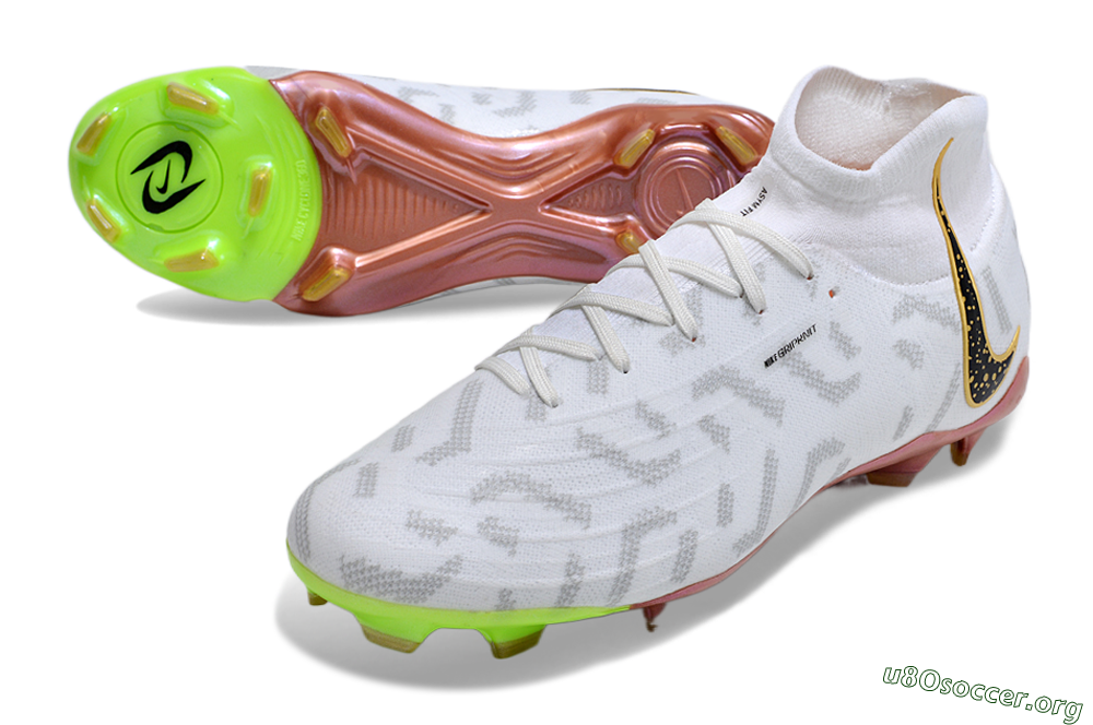 Nike Phantom Luna Elite NU FG Football Boots - White/Gold/Black 0