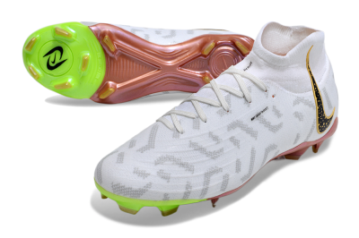 Nike Phantom Luna Elite NU FG Football Boots - White/Gold/Black
