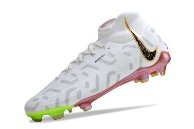 Nike Phantom Luna Elite NU FG Football Boots - White/Gold/Black