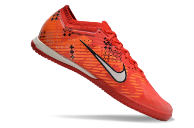 Nike Air Zoom Mercurial Vapor 15 Elite IC Football Shoes - Red/White/Black