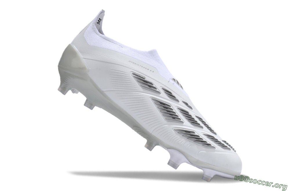 Adidas Predator Accuracy+ FG Football Boots - White/Grey/Silver 4