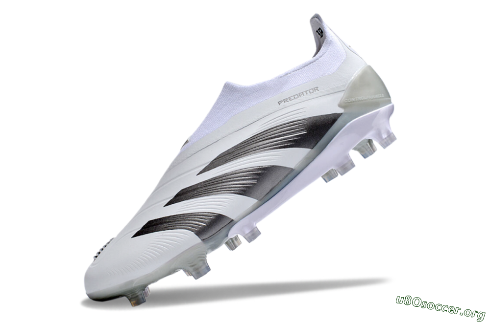 Adidas Predator Accuracy+ FG Football Boots - White/Grey/Silver 5