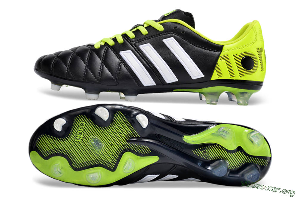 Adidas Adipure11 Pro X PD25 TRX FG Football Boots - Black/White/Yellow 1