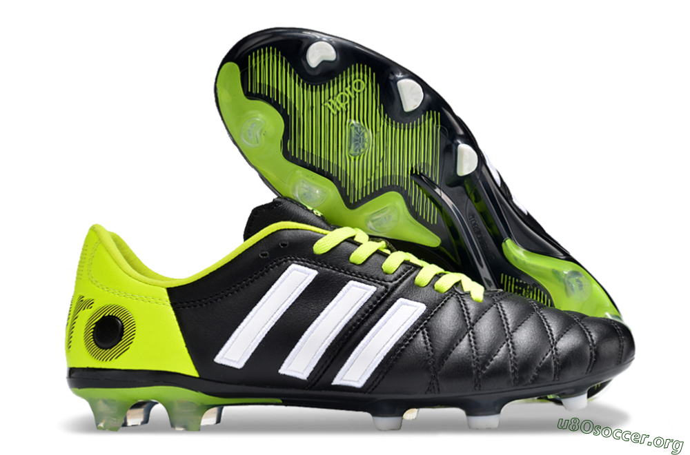 Adidas Adipure11 Pro X PD25 TRX FG Football Boots - Black/White/Yellow 2