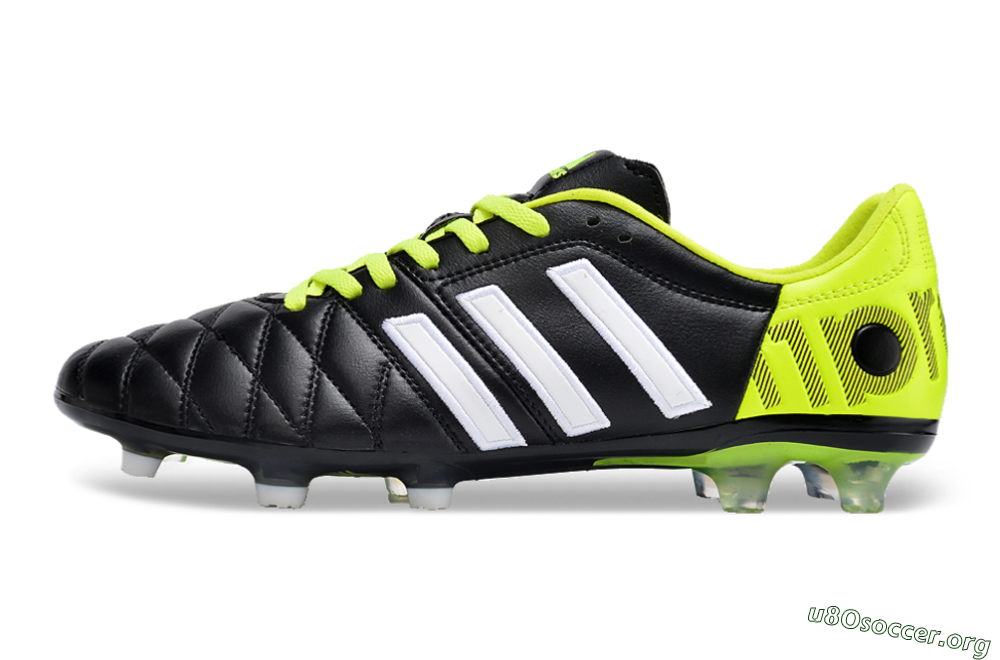 Adidas Adipure11 Pro X PD25 TRX FG Football Boots - Black/White/Yellow 3