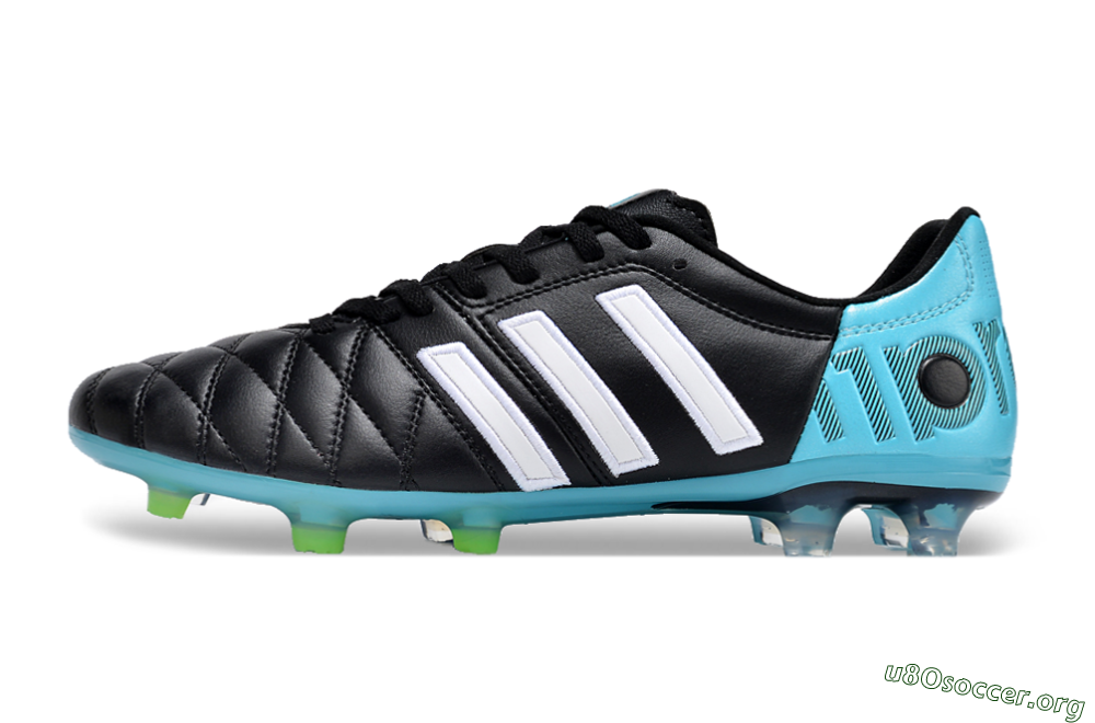 Adidas Adipure11 Pro X PD25 TRX FG Football Boots - Black/White/Blue 3