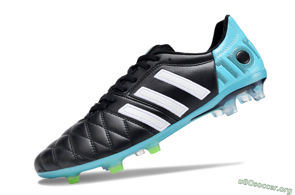 Adidas Adipure11 Pro X PD25 TRX FG Football Boots - Black/White/Blue 5