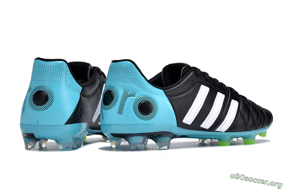 Adidas Adipure11 Pro X PD25 TRX FG Football Boots - Black/White/Blue 6