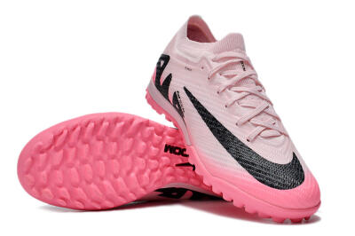 Nike Air Zoom Mercurial Vapor 15 Elite TF Football Shoes - Pink/Pink/Black