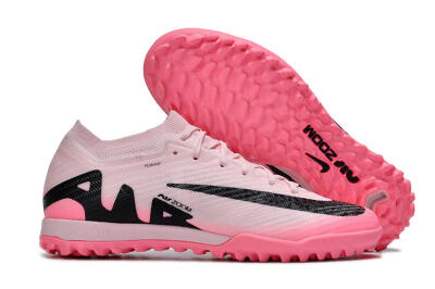 Nike Air Zoom Mercurial Vapor 15 Elite TF Football Shoes - Pink/Pink/Black
